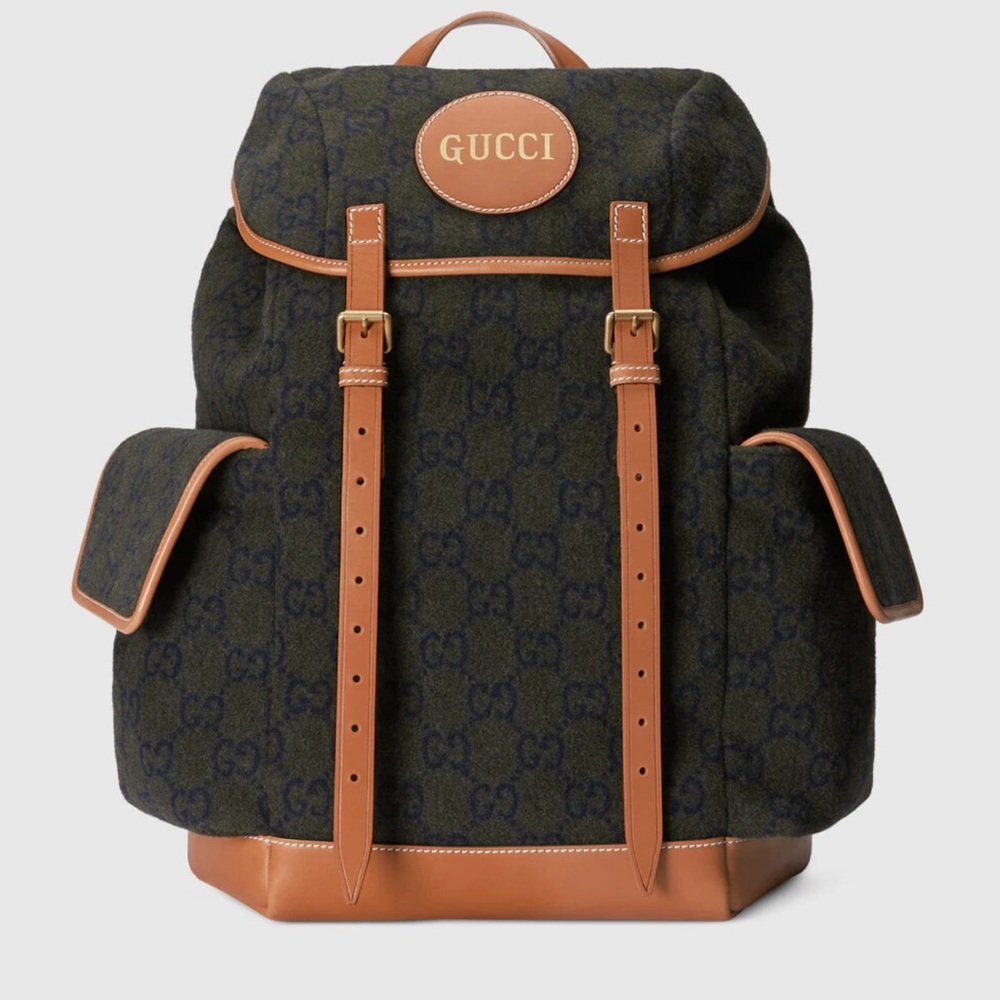 Gucci - Wool, Large Backpack